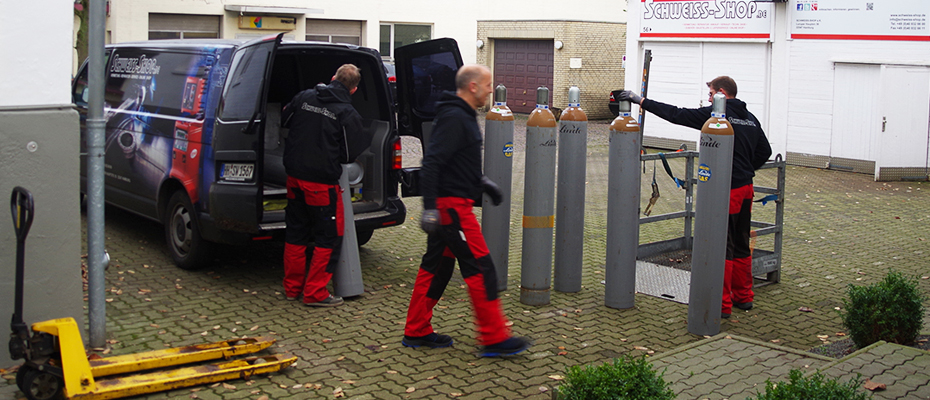Gasflaschen Hamburg Lieferung
