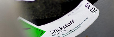 Stickstoff Gas Hamburg